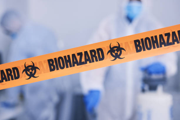 Professional Crime Scene Cleanup technician working in Falls Church, VA